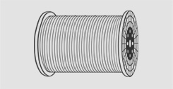 Fio coberto de papel / fibra de vidro